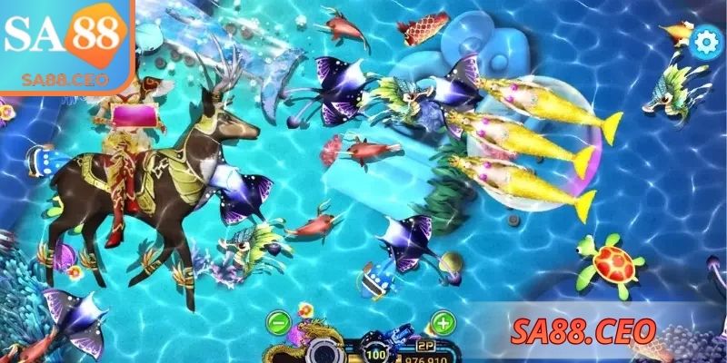 Bắt Cá Đại Thánh SA88 – Trải Nghiệm Hấp Dẫn Và Công Bằng 2 Tính năng đặc biệt giúp hội viên Bắt Cá Đại Thánh SA88 trúng lớn