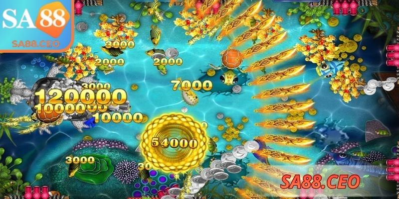 Bắt Cá Vũ Trụ SA88 xây dựng đồ hoạ sinh động
