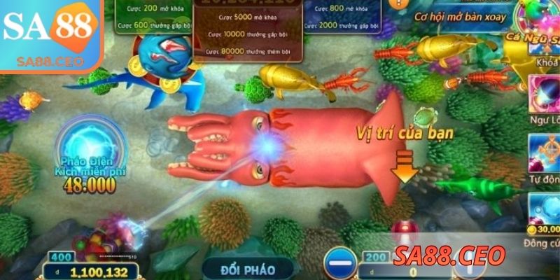 Jackpot Vua Đại Dương SA88 – Truy Tìm Kho Báu Biển Sâu 2 Kho báu tích lũy khổng lồ chờ người chinh phục
