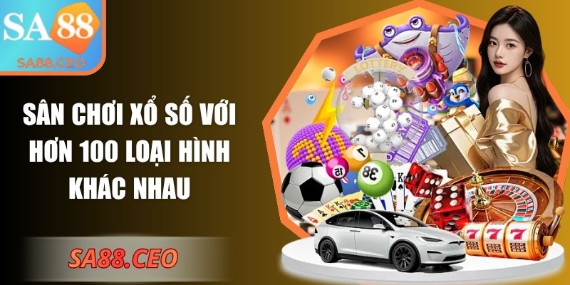 Trang chủ 27 Sân chơi xổ số với hơn 100 loại hình khác nhau